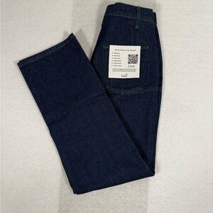 Women's Dark Blue Flare Jeans